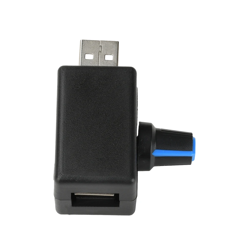 Regolatore di velocità della ventola Mini USB da 5 W Regolatore del flusso d'aria Modulo regolabile multivelocità silenzioso Ingresso DC 4-12 V Uscita DC 2.5-7.5 V