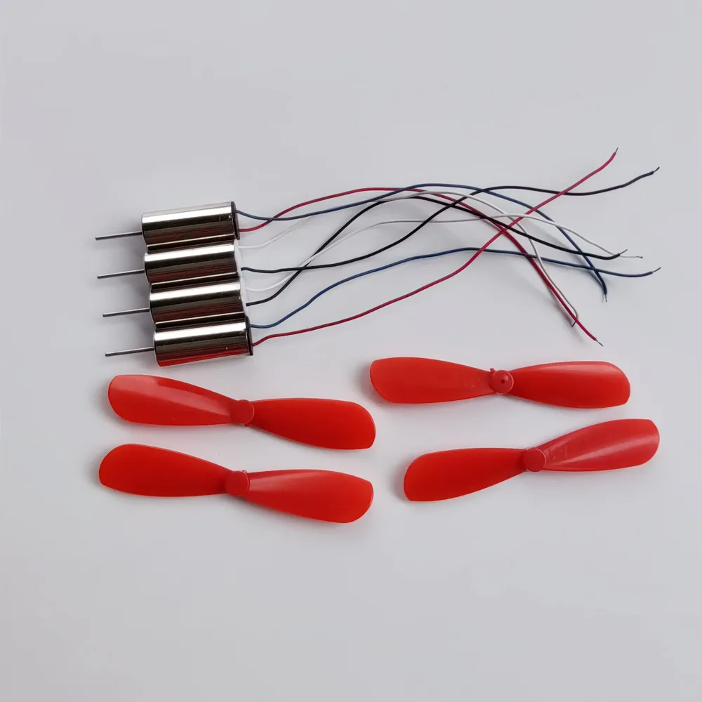 Mini 716 CW CCW 7*16.5 Diameter 7mm Length 16.5mm 0.8mm 3.7V Motor Coreless Props R/C Toys DIY Drone Quadcopter Rc Spare Parts