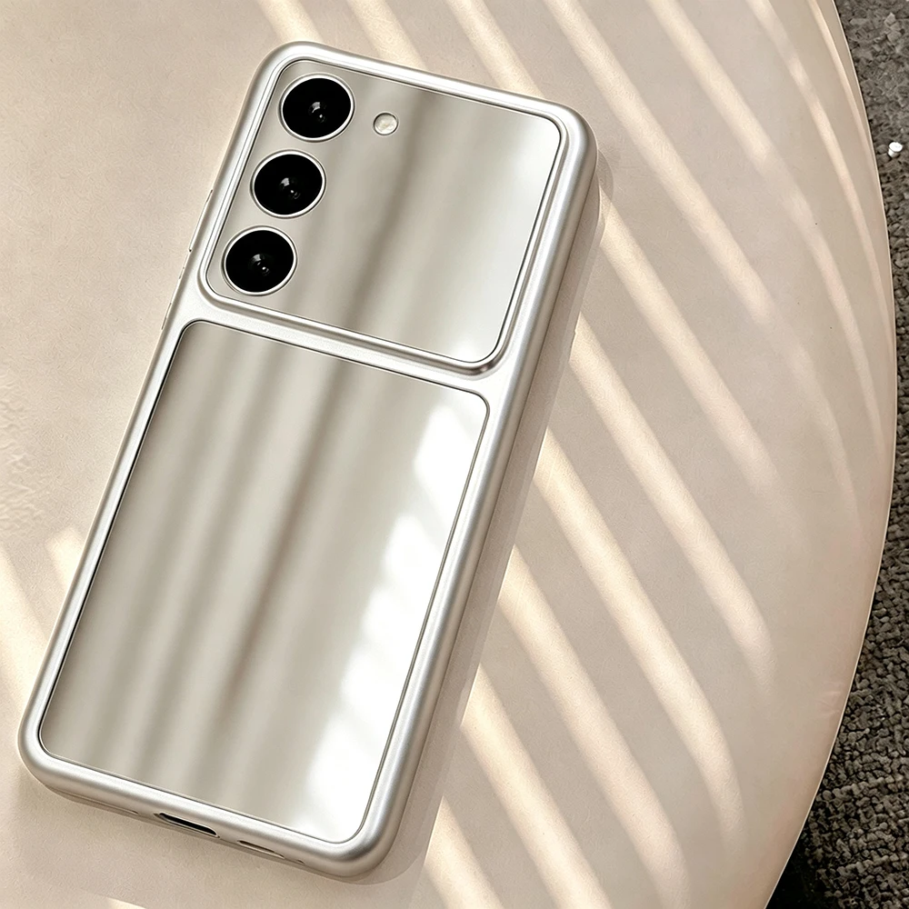 Electroplating Make Up Mirror Phone Case For Samsung S26 Ultra S25 Ultra S25 FE S23 FE A57 A56 A55 A36 A37 Hard Anti Fall Cover