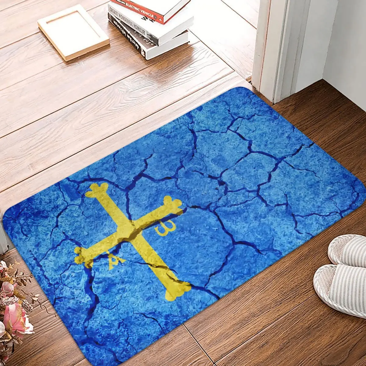 Asturias Cross 40x60cm Carpet Polyester Floor Mats Popular Practical Festivle Gifts