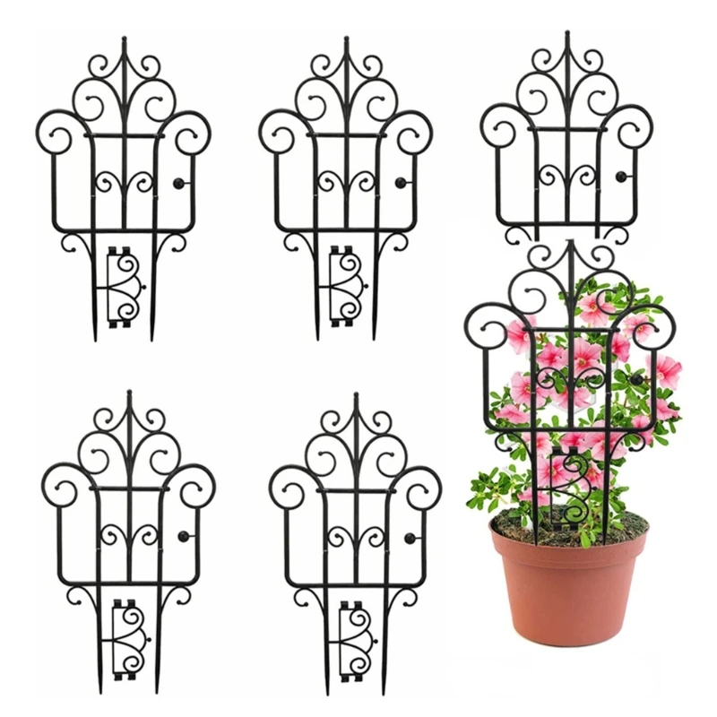 

Garden Trellis For Climbing Plant Potted Plant Support Stakes Plastic Climbing Plant Stand For Flowers And Vegetables