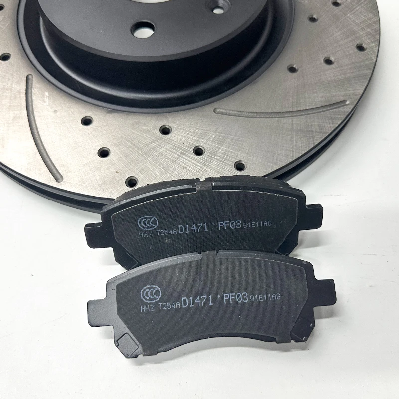 High quality New ceramic formula Car brake pads for GAC Trumpchi Emkoo Front OE 8830014DSV0000 Rear OE 8830013DSV0000