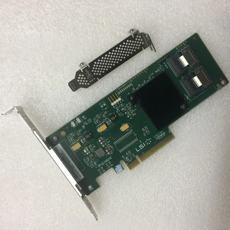 

R+ FOR LSI 6Gbps SAS HBA LSI 9201-8i FW P20 IT Mode ZFS FreeNAS unRAID Controller