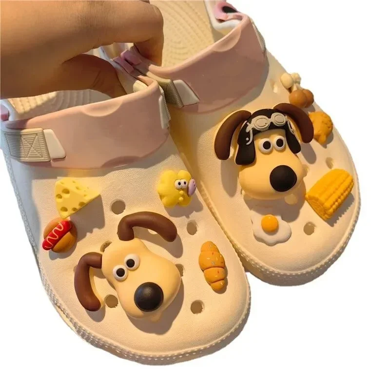 DIY Hole Shoes Charms Set Cute Cartoon Handmade Designer Quality Garden Shoe Decorations Gift for Girls image 6