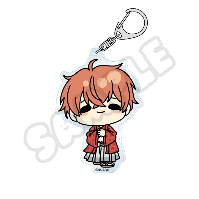 GIVEN 6CM Hot Game Cartoon Acrylic Keychain Clear HD Printed Pendant Bag Charm Ornament Birthday Present For Otaku
