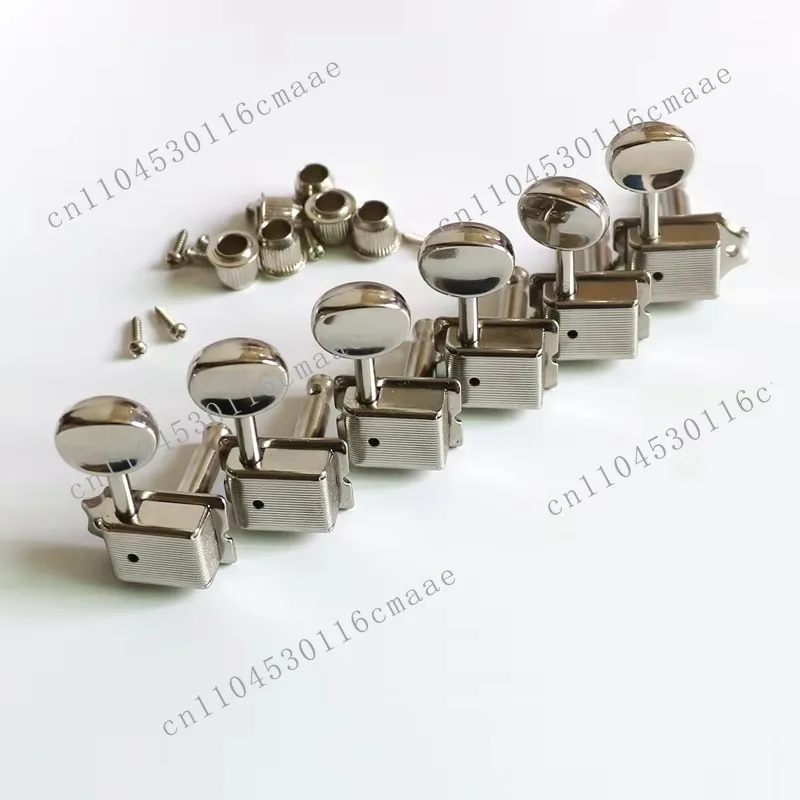 String Instrument Accessories 6 Straight Nickel Vintage ST Guitar Head for TL Guitars Fits 8mm/9mm Tuning Holes