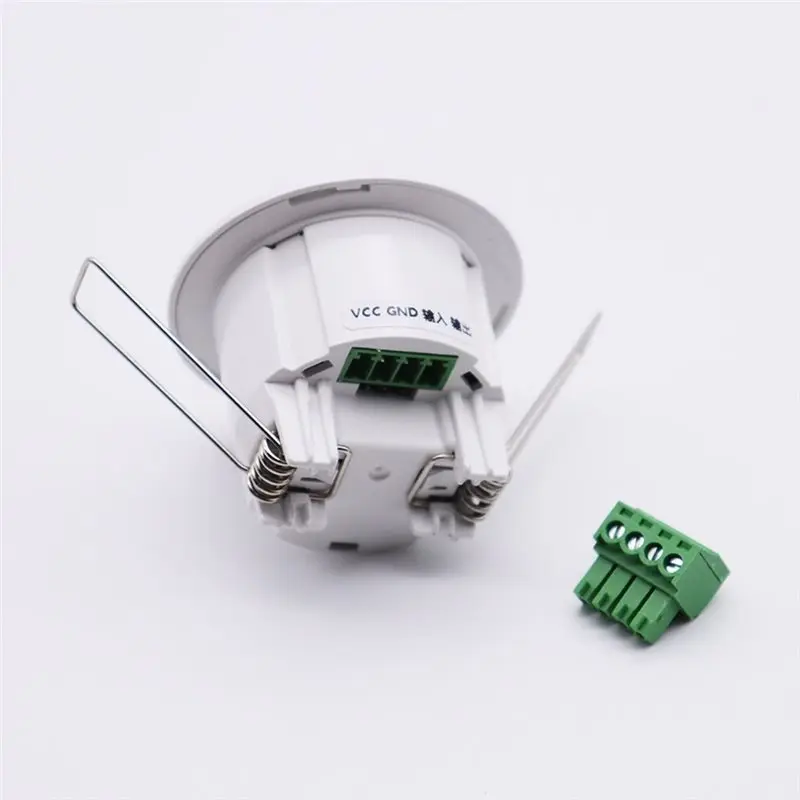 A93PHOT! Infrared Human Body Motion Sensor Switch 12V-24V Mini Silent Dry Contact Ceiling Embedded, For Reed Switch Signal