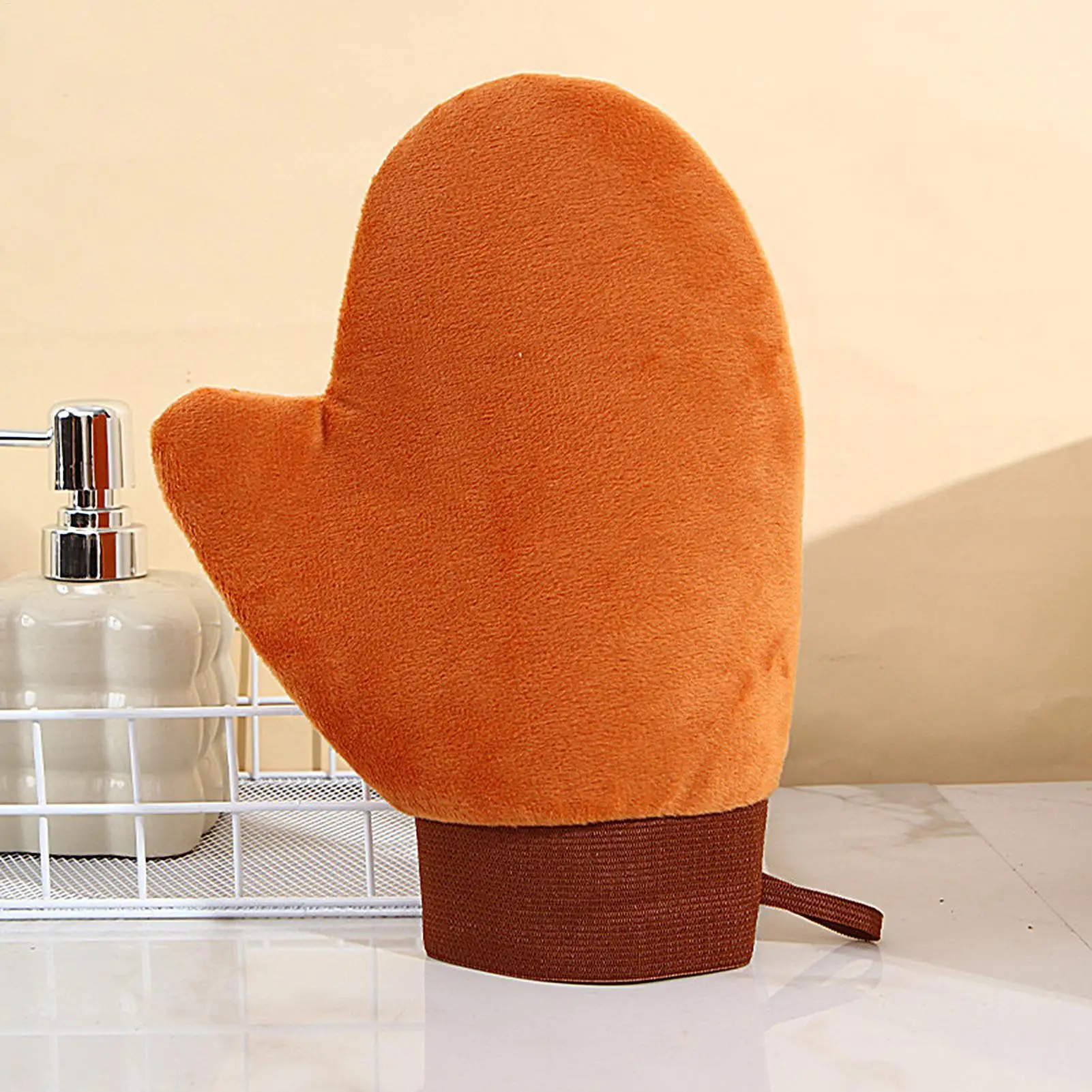 Self Tanning Mitt Reusable Washable Applicator Self Tan Remover Gloves Mitt for Spray Mousse Lotion Outdoor Pool Beach Home