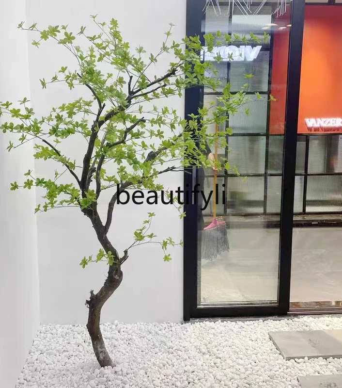 

Simulation bell tree planting room ornament