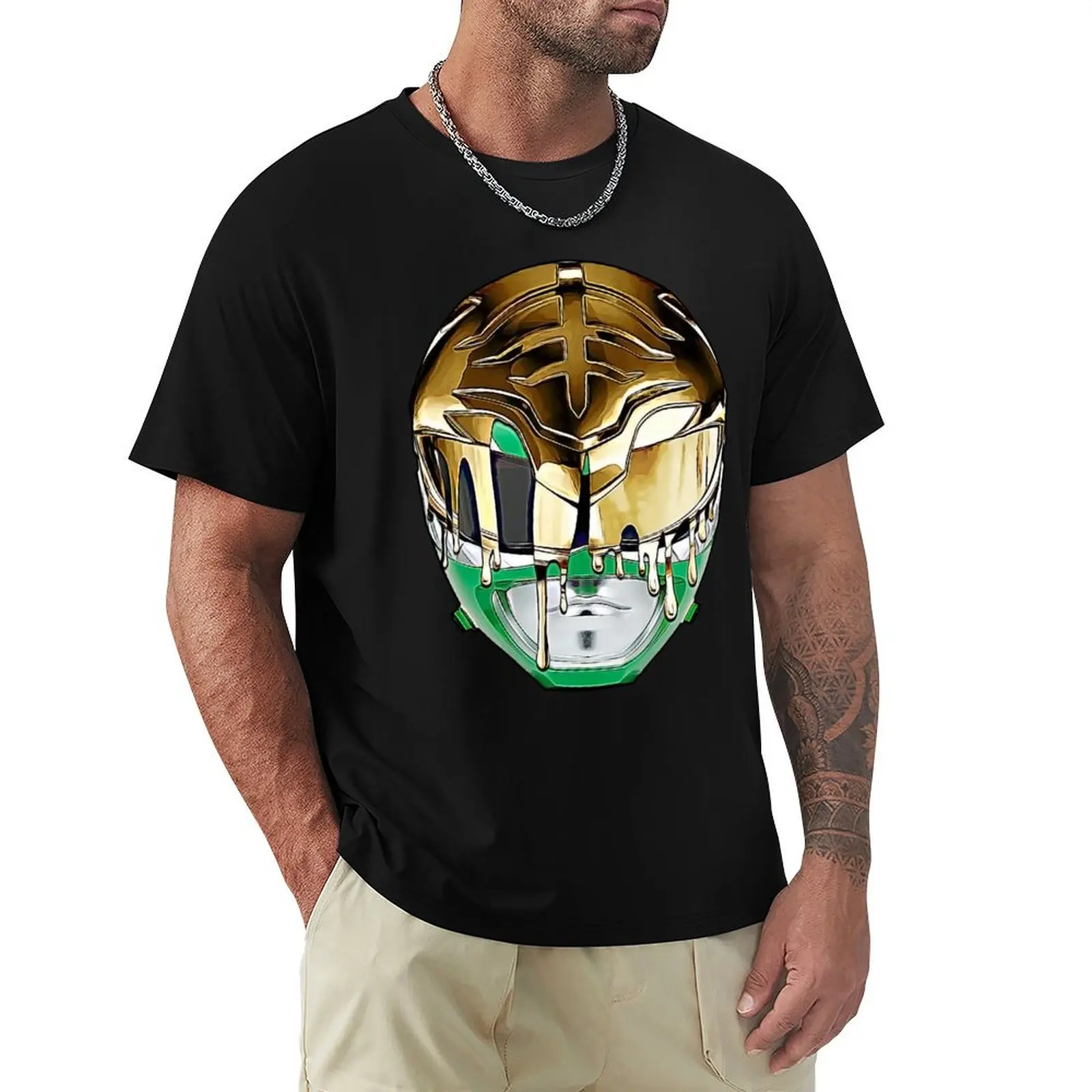 

Green to White T-Shirt customs basketball graphic tees T-shirt men
