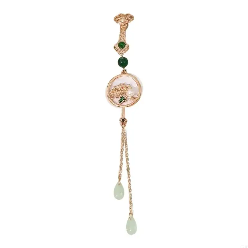  Elegant Chinese Plum Orchids Bamboo Chrysanthemum Brooch Alloy Cultural Jewelry Accessory