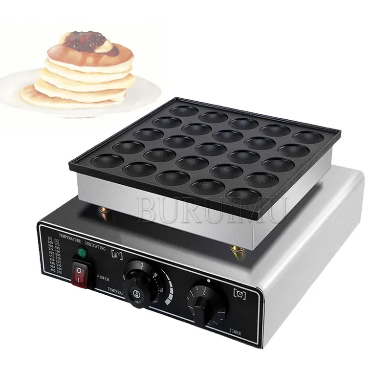 Hot Sale Japanese Double Egg 25 Hole Heart Snack Muffin Waffle Maker Machine