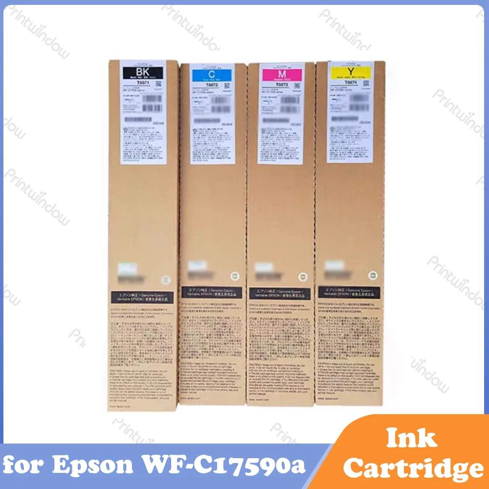 

Original T8871 8872 8873 8874 C/M/Y/K Ink Cartridge for Epson WF-C17590a