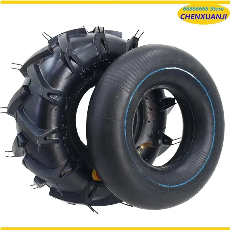 جديد 3.50/3.00-4 بوصة ملحقات الأنبوب الداخلي للإطارات الحارث لعربة الحديقة حديقة جرار الروتاري الحارث سكوتر الدراجة