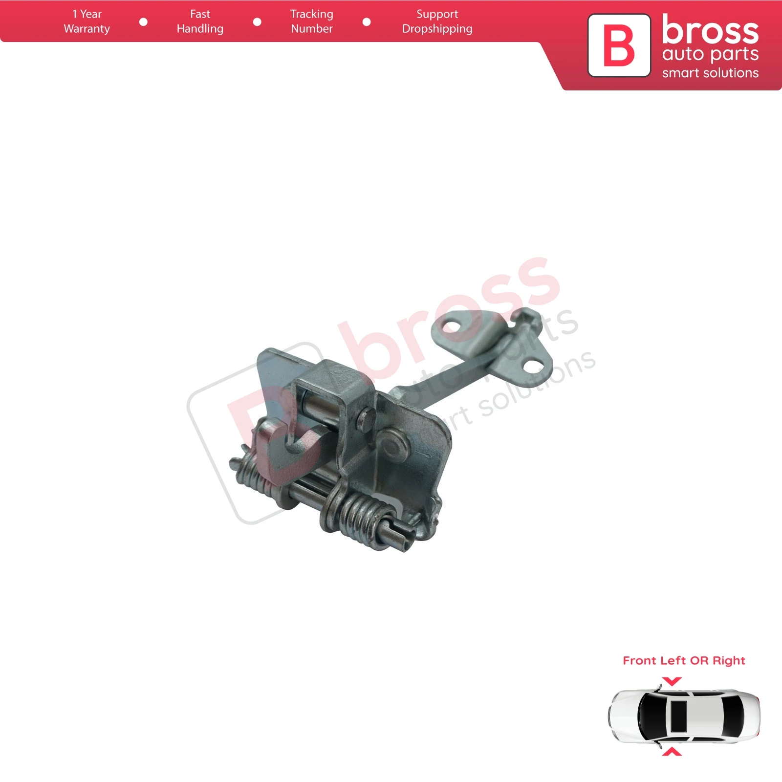 

BDP952 Front Left OR Right Door Hinge Stop Check Limiter 918190 for Fiat Scudo Peugeot Expert 806 Citroen Jumpy Dispatch MK1