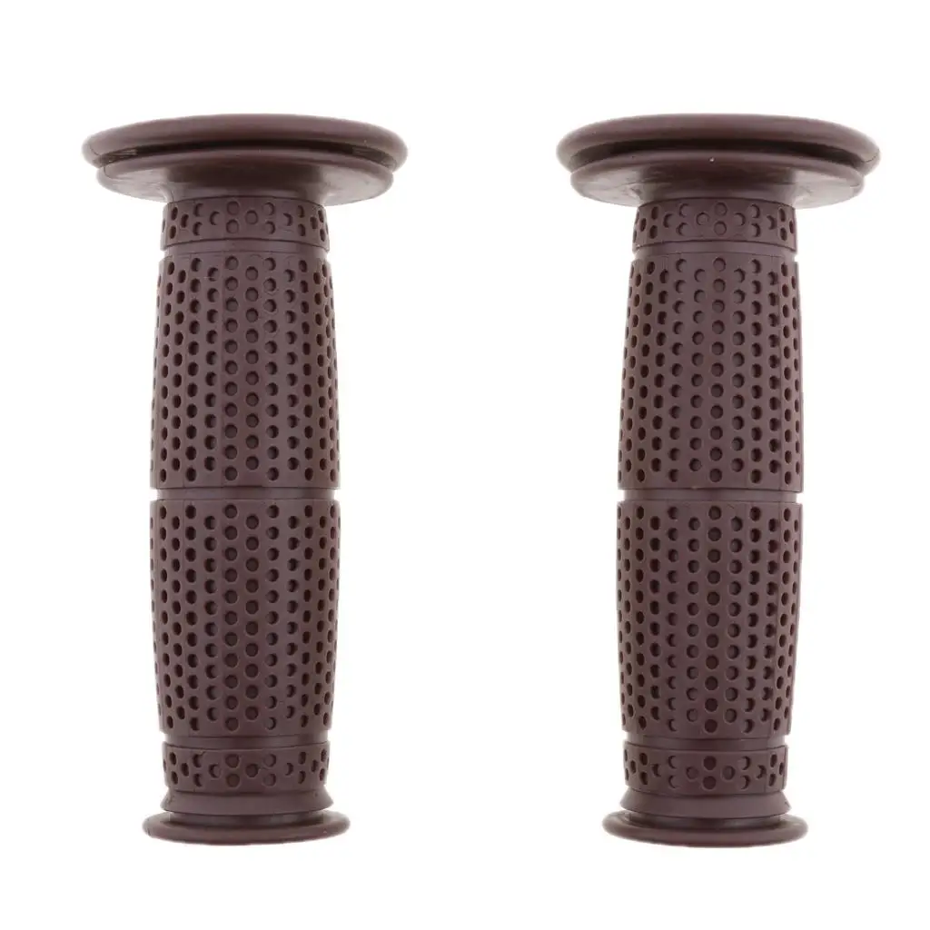 Universal Motorcycle Rubber Handlebar Grips Water Resistant Hand Grips for Motorbike Parts Equipment