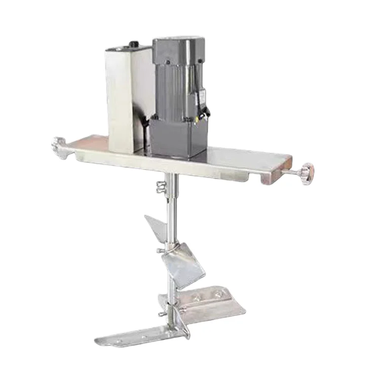 High Quality Stainless Steel 150L Capacity 500W Adjustable Speed Food Soup Sauce Stir-fry Mixer Machine With Stand For Cooking