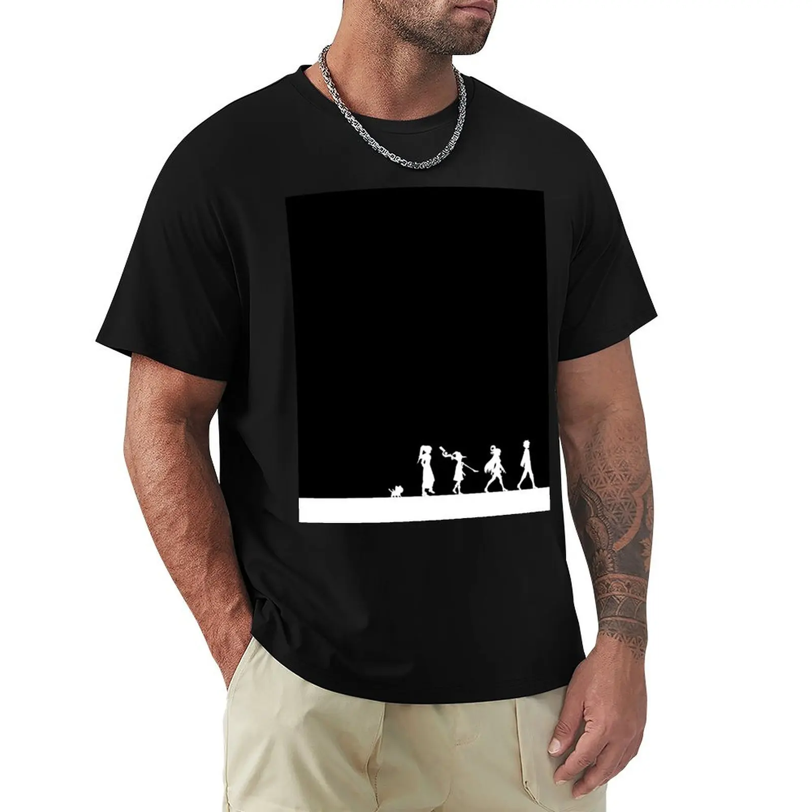 Isekai Shadow - Inverted T-Shirt Casual Everyday Short Sleeve T-Shirt