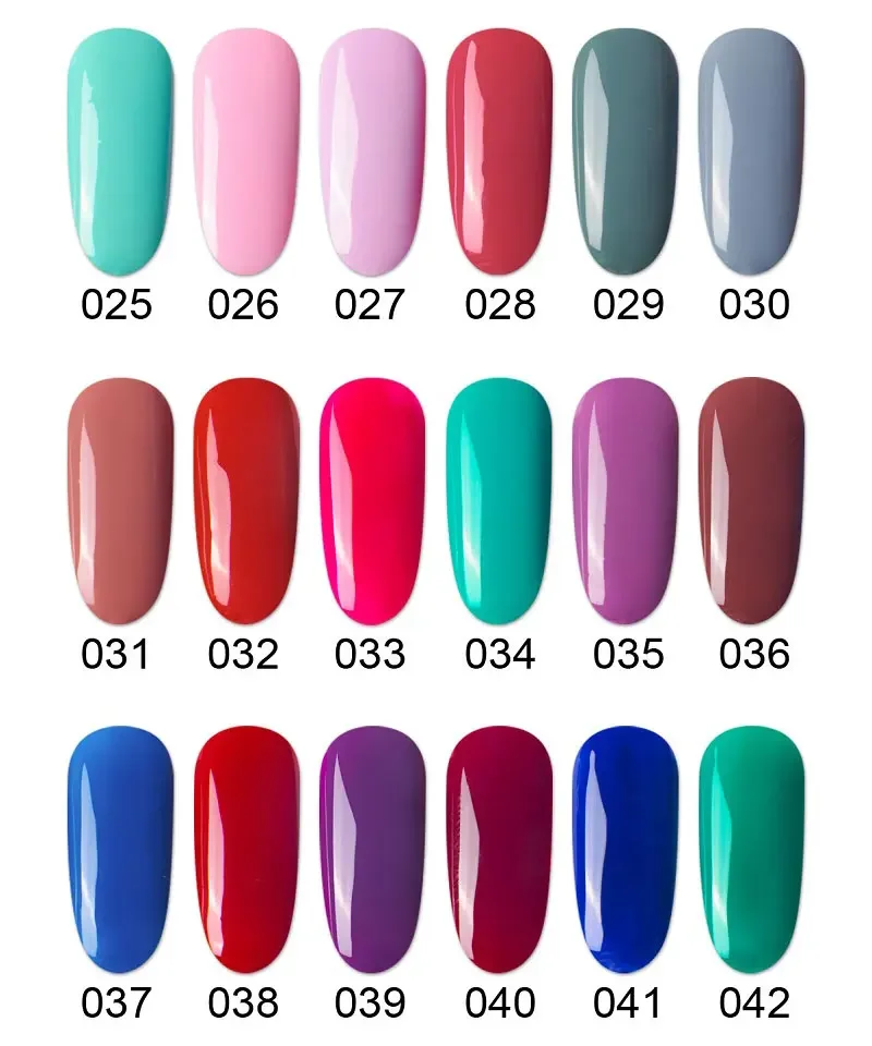 Esmalte de Gel UV para uñas, barniz de Gel semipermanente, híbrido, Color brillante, manicura, imprimación, capa superior, arte de uñas