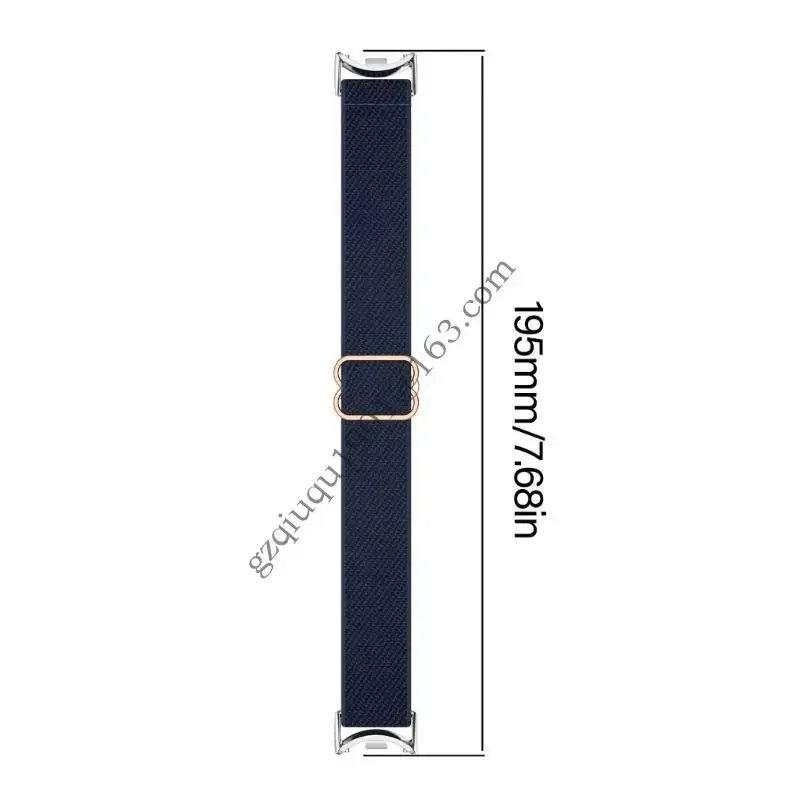 나일론 스트랩 소프트 및 조정 가능한 시계 스트랩 통기성 나일론 교체 밴드 지능형 밴드를위한 편안한 착용 9 H05A