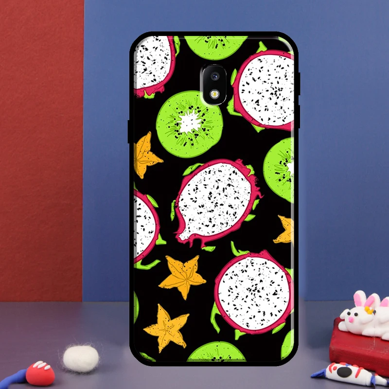 Tropical Summer Fruit Lemon Case For Samsung Galaxy A9 A8 A7 A6 J6 J4 Plus J8 2018 J3 J7 J5 2017 A3 A5 J1 2016 Cover