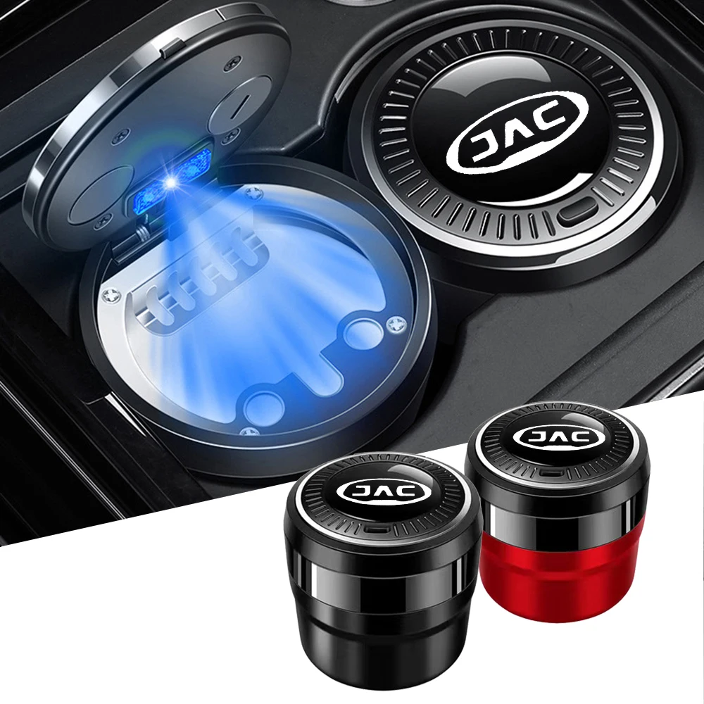 Car Cigarette Ashtray Cup With Lid Portable Detachable Vehicle Ashtray Holder Box for JAC Refine J3 J2 S5 A5 J5 J6 J4 S2 T8