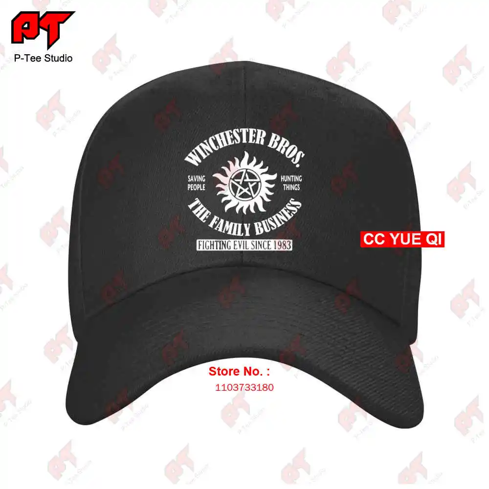 Winchester Bros The Family Business Fighting Evil Since 1982 Supernatural Baseball Caps Truck Cap GLTZ