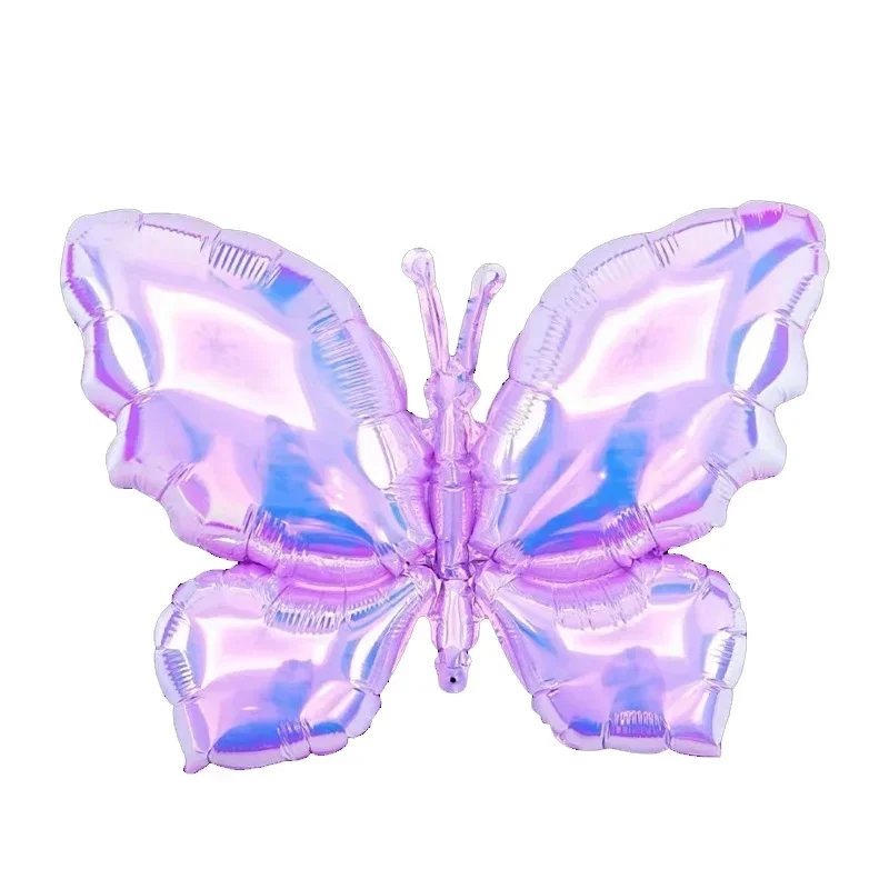 Butterfly Birthday Balloon Transparent Colorful Butterfly Balloons Baby Shower Helium Balloon Birthday Party Decorations Globos