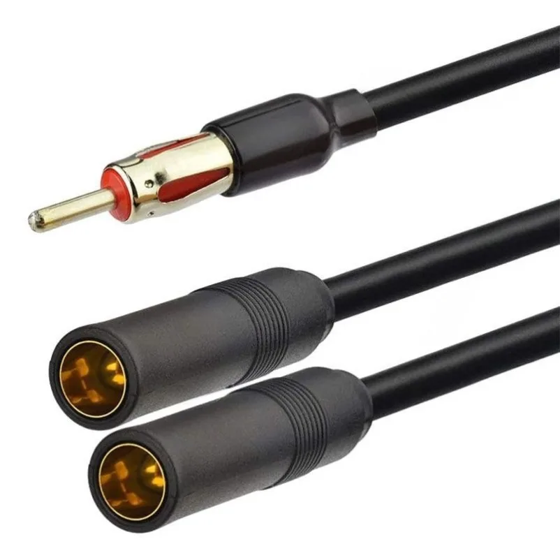 Car navigator signal modification conversion cable FM DVD navigation car radio modification antenna plug tail cable