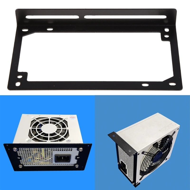 Desktop Computer Chassis Large Power to Small Power Supply Conversion Bracket