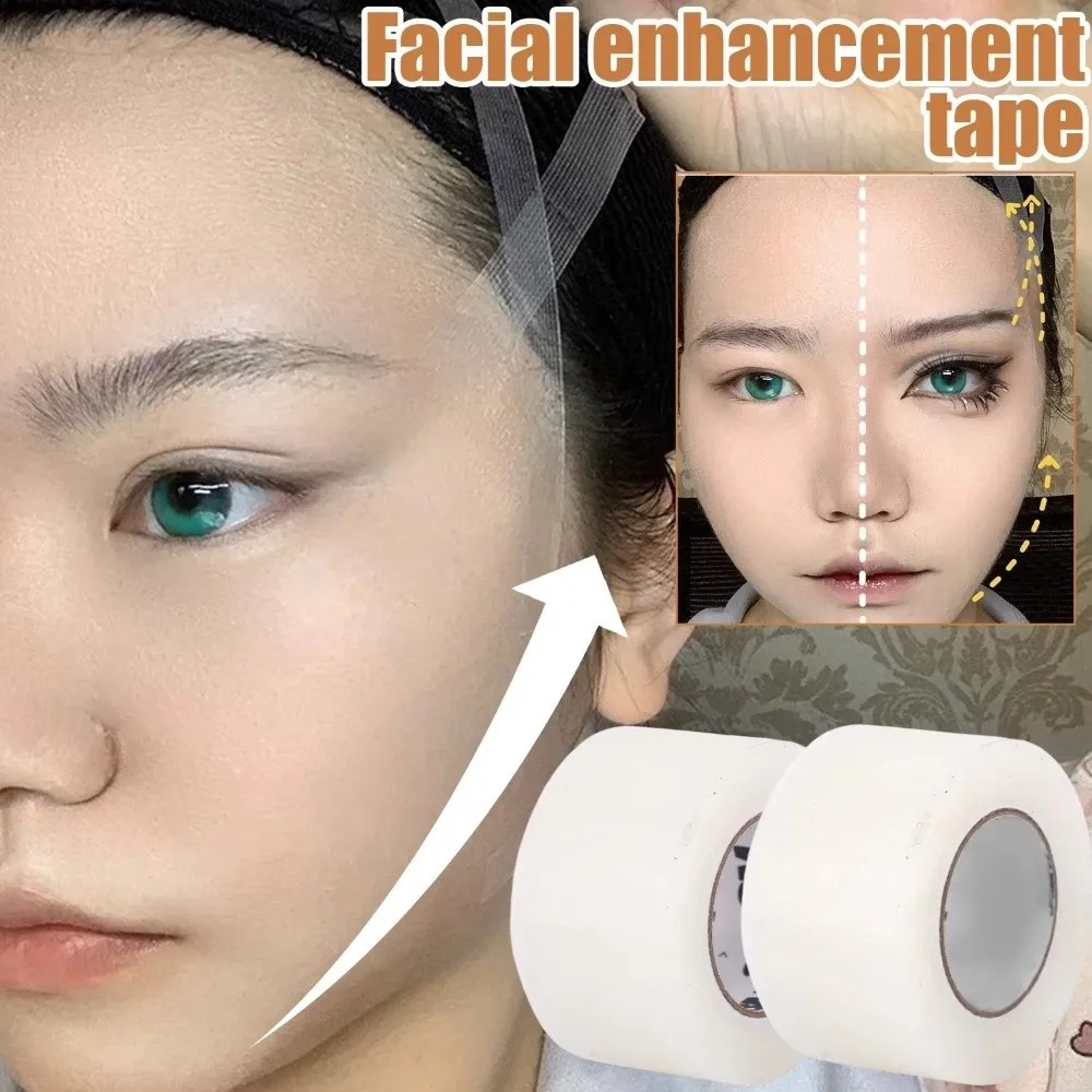 New 8M/Roll PE Facial Tape Professional Lift Wrinkles Cosplay Makeup Tape Breathable Beauty Makeup Tool V-Line Face Lift Tape