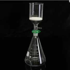 10pcs Laboratory Separating Funnel Set 1000ml/2000ml Plastic Borosilicate Glass Separatory Funnel with Stand for Scientific Rese