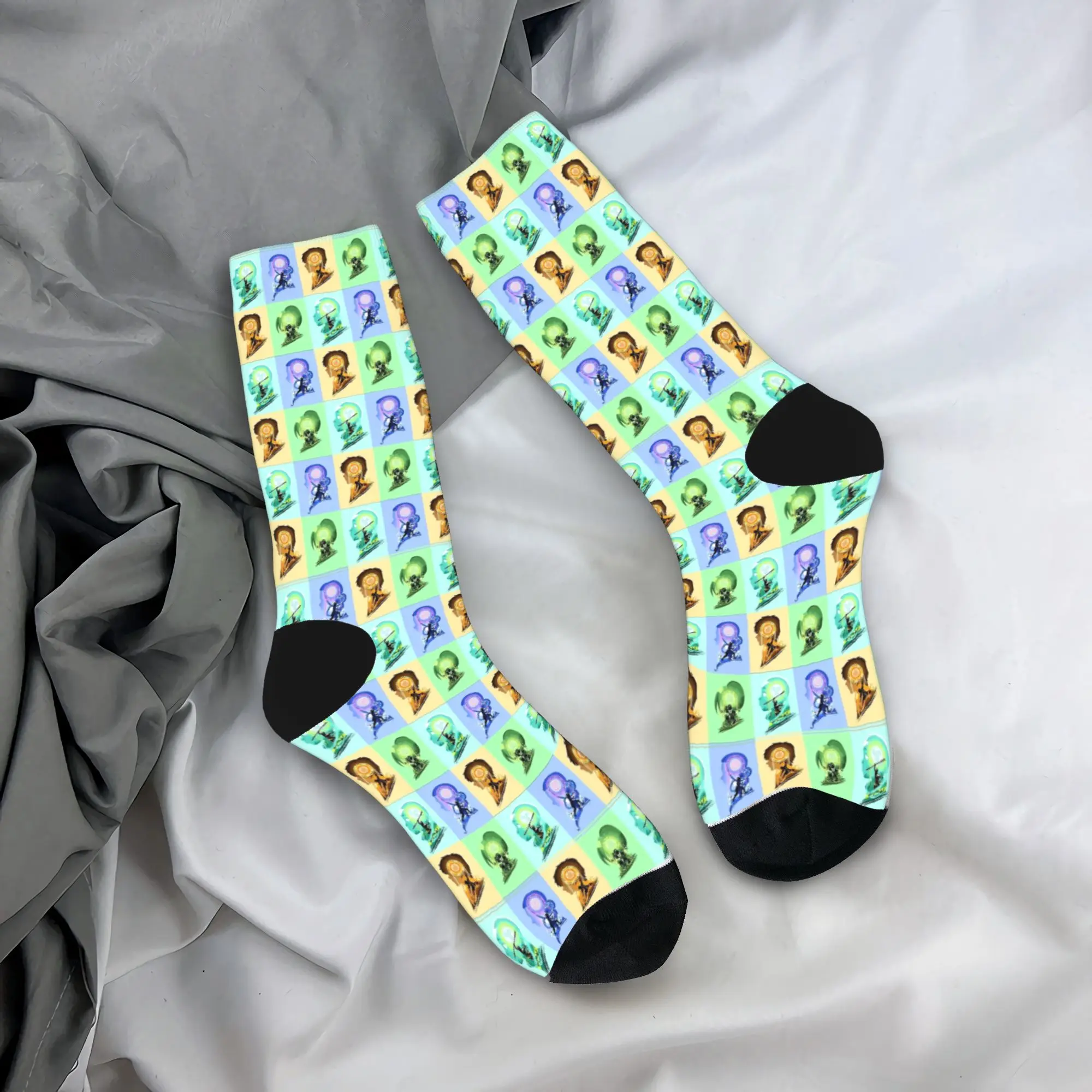 Elemental Balance Minimalist Avatars Airbender Socks  Fashion Stockings Winter Anti Sweat Men Socks Medium Soft Cycling Socks