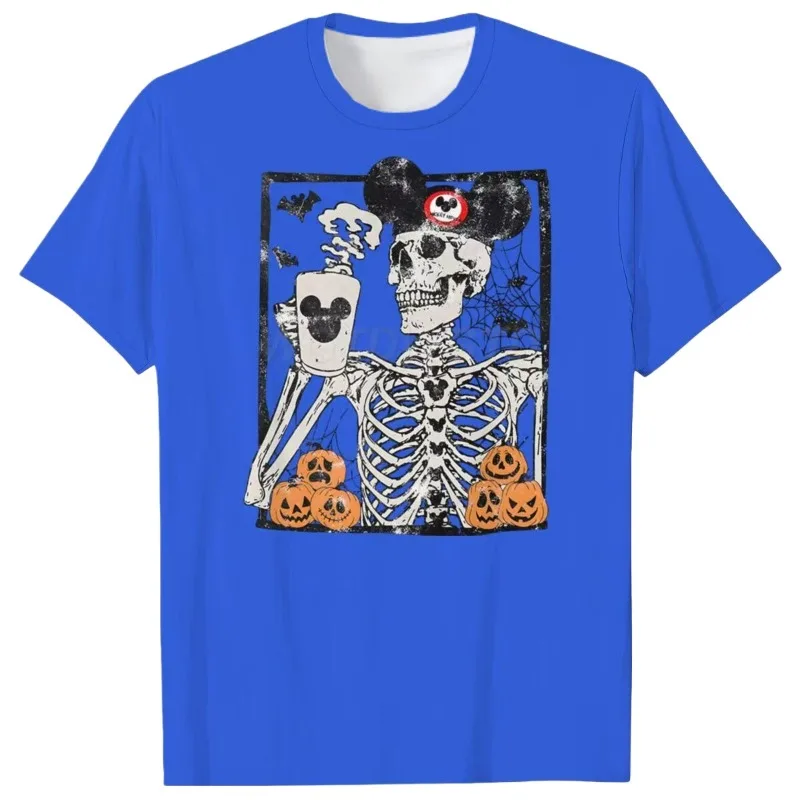 

2025 Хэллоуин 3D принт мотоциклетная футболка быстросохнущая дышащая футболка унисекс с короткими рукавами для верховой езды