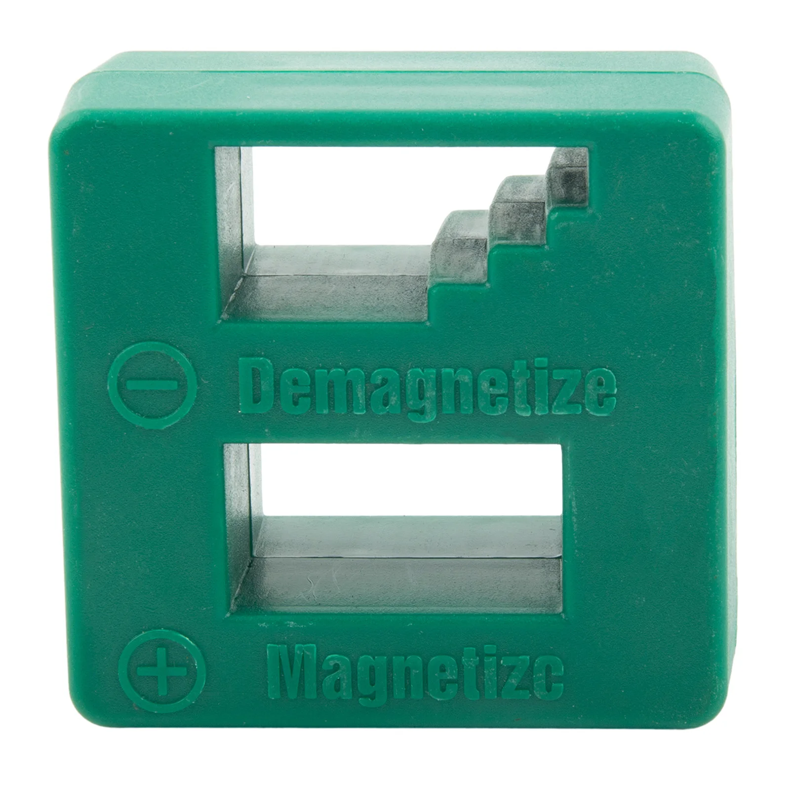 2 In 1 Demagnetizer Magnetizer For Screwdriver Tips Screw Bits Steel Tool 53x50x29mm Hand Tools Accessories Degaussing Change