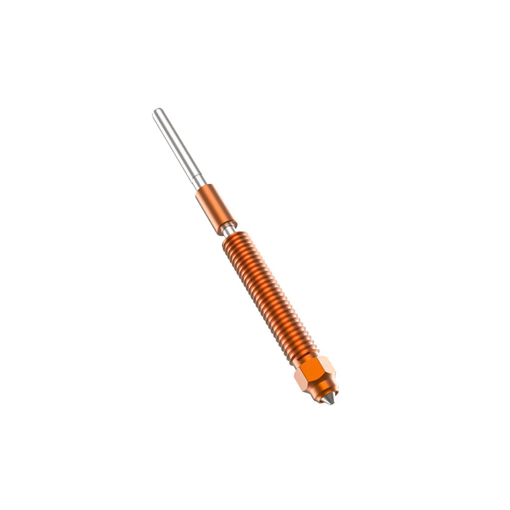 Original Creality Hi/K2/K2 Pro/K2 Plus Unicorn Quick-Swap Nozzle Kit,High-Flow Steel-Tip Copper Nozzles &Titanium Alloy Heatsink