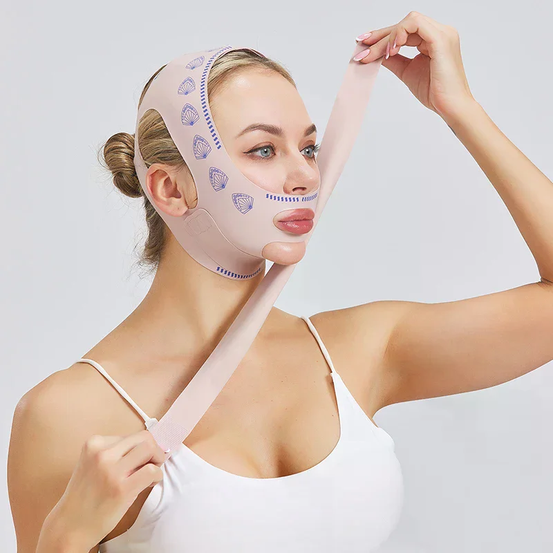 النساء الذقن الخد الوجه التخسيس ضمادة رفع حزام طبقة الخامس خط الوجه المشكل الوجه المضادة للتجاعيد حزام العناية بالبشرة أدوات التجميل #2