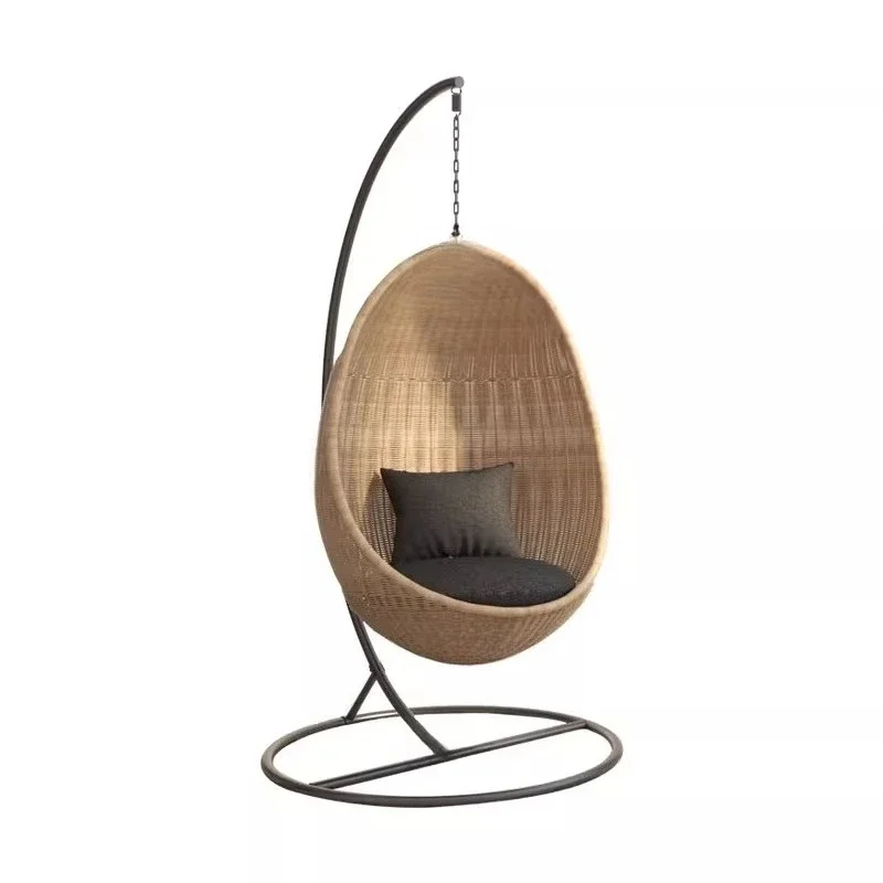 Internet celebrity Hanging Chair Balcony Hanging Basket Rattan Living Room   Bird's Nest Chair Balcony Adult Cradle Chair