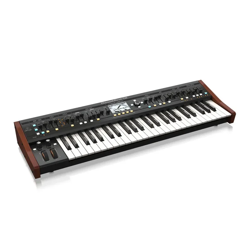 Behringers DEEPMIND 12 Electronic 49 Key Analog Synthesizer Controls The Sequencer Keyboard