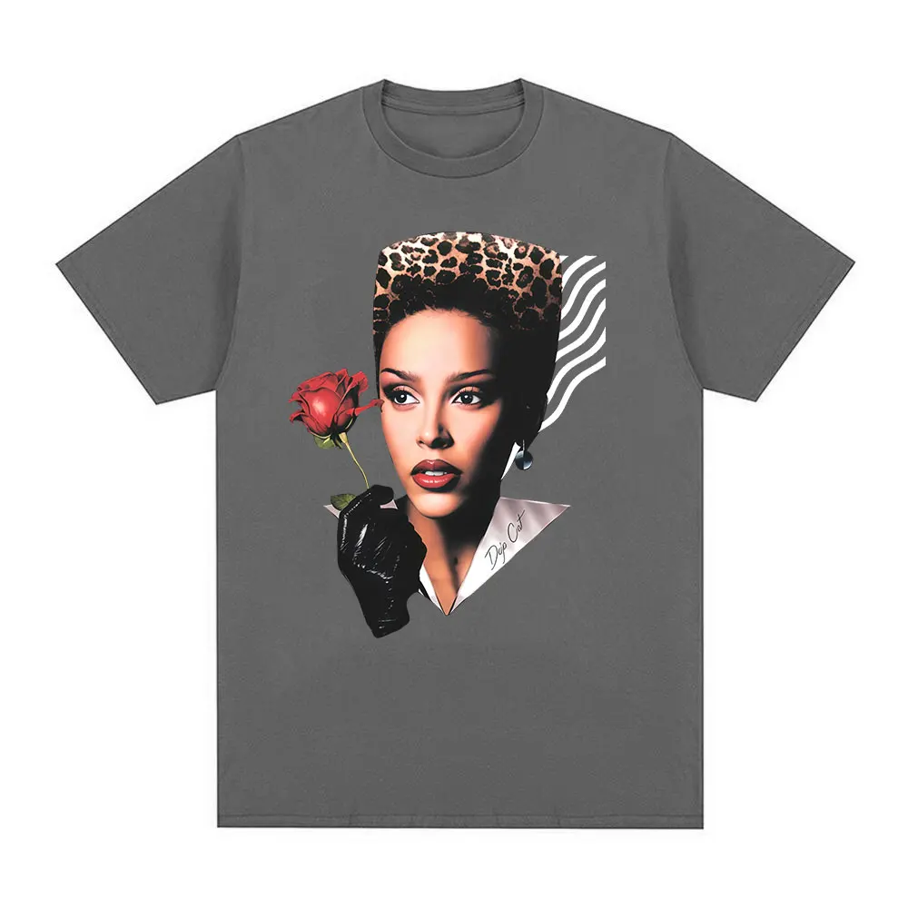 Doja Cat VIE Glamour Merch T Shirt Fan Gifts Men's Clothing Harajuku Fashion T-shirts Casual Cotton Cozy Oversized Streetwear