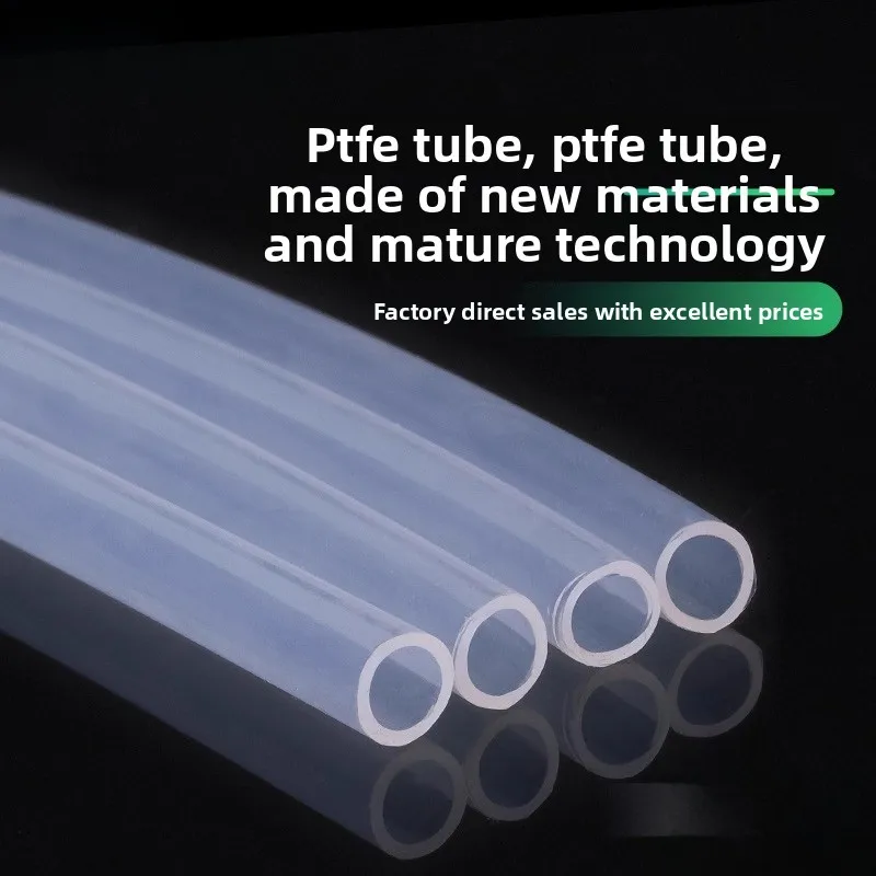 

PFA FEP F46 4/6/8/10 Transparent PTFE Tube Fluoroplastic Pipe High Temperature Resistant