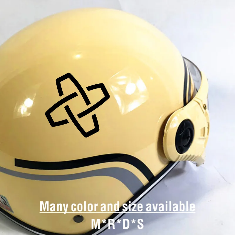 Creative Paper Clip Stickers Moto Helmet Fuel Tank Vinyl Decals Racing Bumper Decoration Fender Logo Motorcycle Accessories #118
