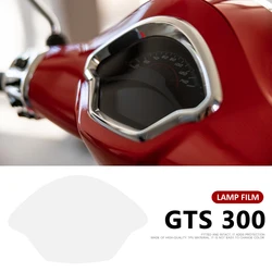 Motorcycle Deep Black Front and Rear Light Headlight Taillight Film Sticker Accessorie For Vespa GTS 300 GTS300 gts300 2023 2024