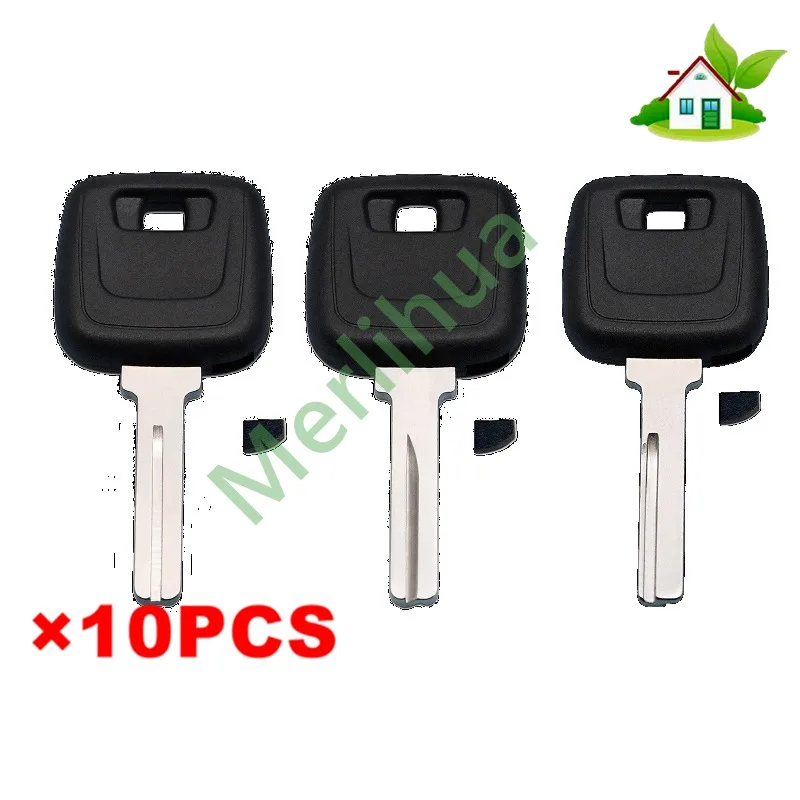 FOR Volvo S80 XC90 Automobile Spare Secondary Key Housing, Emergency Ignition Replacement Uncut Key Blank For Vehicle Daily Use