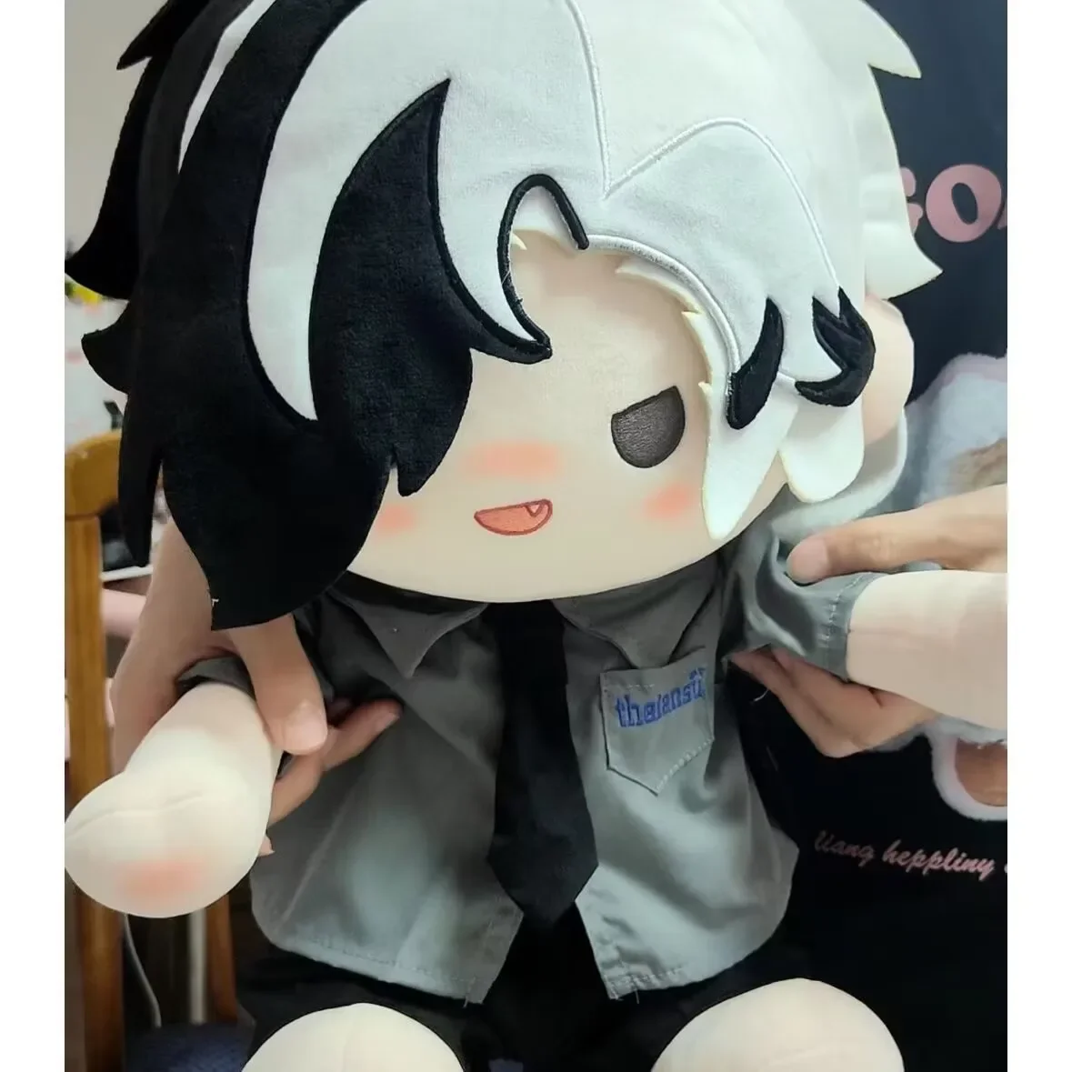 Honkai: Star Rail Boothill muñeca de peluche suave, juguete de peluche, figura de postura sentada, almohada, regalo de cumpleaños de Anime, 40CM