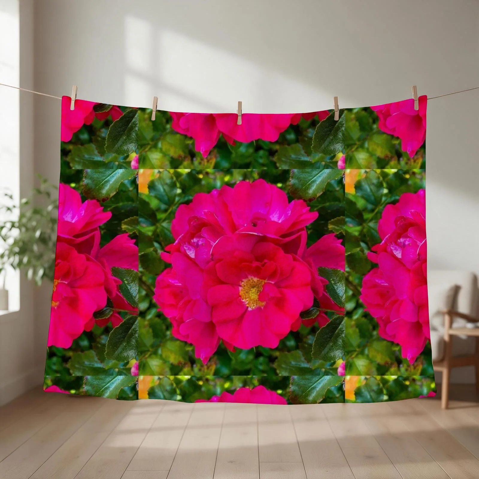 New Bright Pink Roses Are My Favourite Throw Blanket Fashion Sofas Plaid on the sofa Tourist bed plaid Blankets