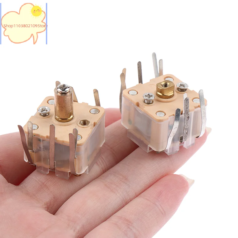 [HM]【YY】1Pc 2026 New Switch CBM-443BF-1AB4/088AM+FM Radio Thin Film Variable Capacitor 270P Double +20Pfm Double