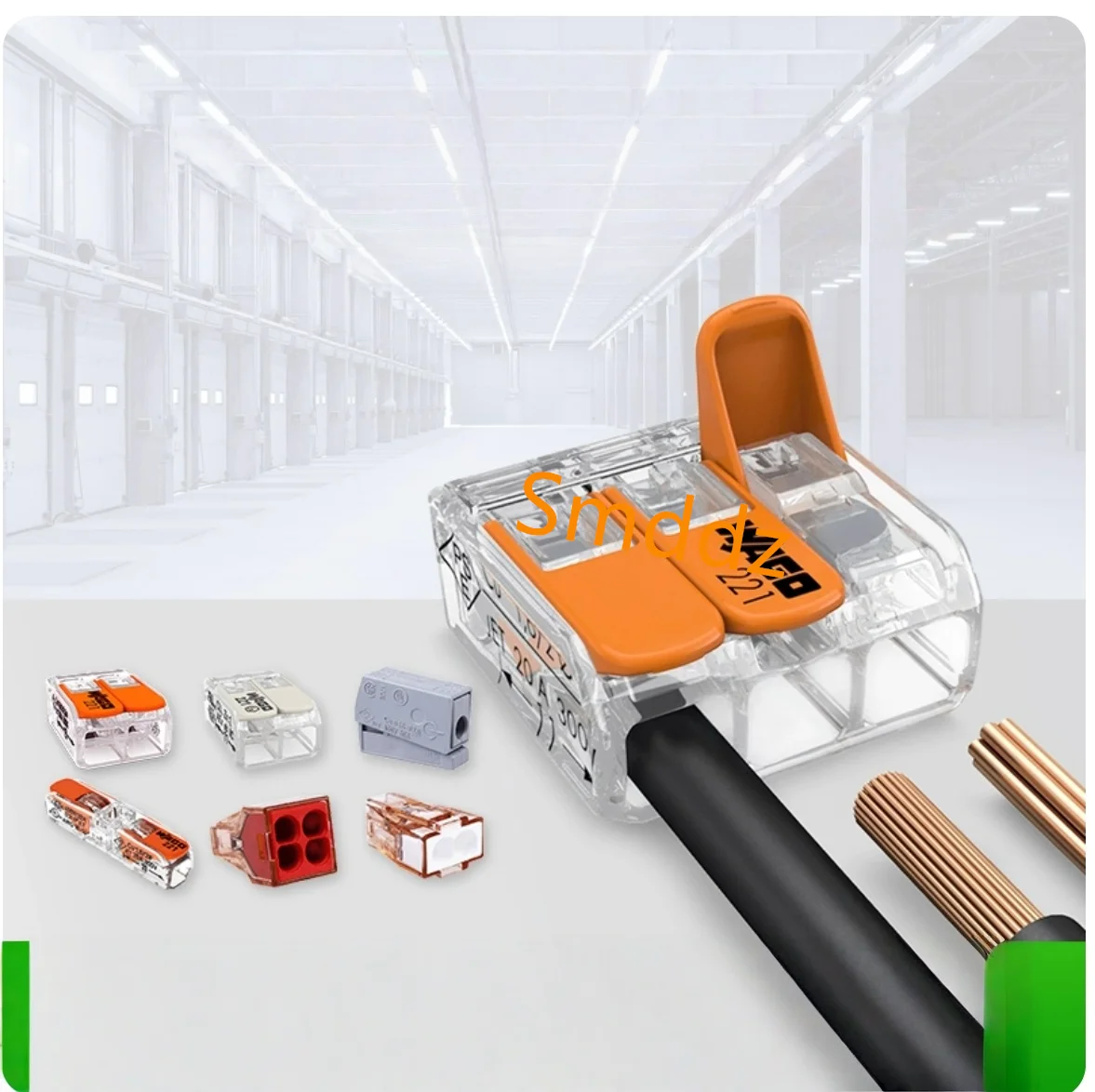 5 pieces, Wire docking and distribution connecto  221-412  221-413    221-415   221-2411   221-612   221-613   221-615   221-420