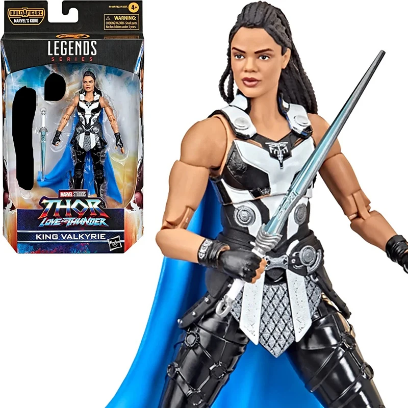 Original Marvel Legends Series Thor: Love and Thunder King Valkyrie Action Figure 6-inch Collectible Toys for children