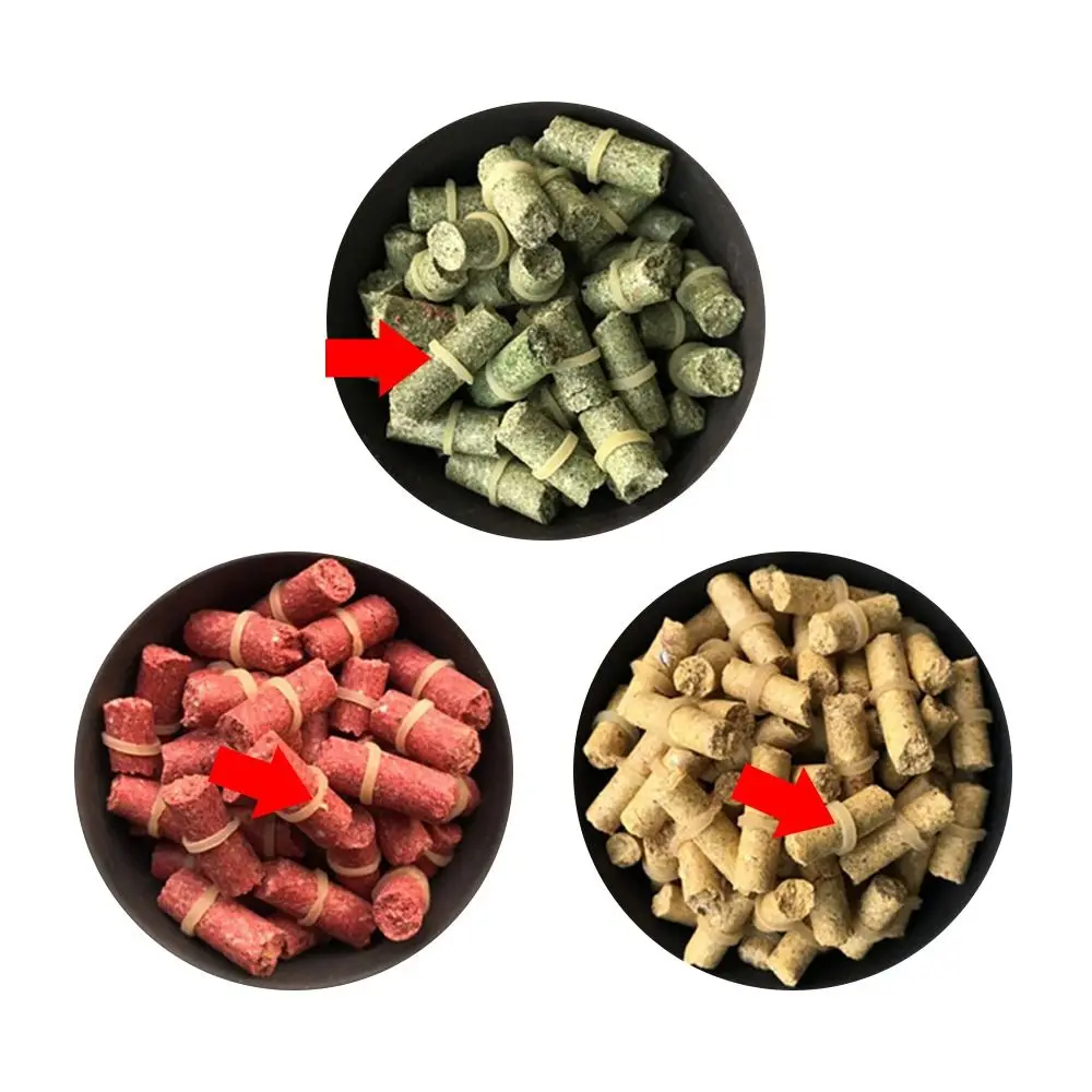 

5000pcs Elastic Fishing Rubber Bait Bands Latex Raw Material Red Blood Worm Baits Elastic Band Rubber Yellow Fishing Tools